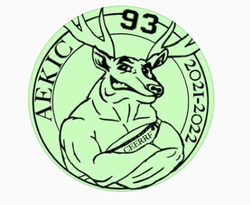 BDE KINE AEKIC Saint-Denis logo