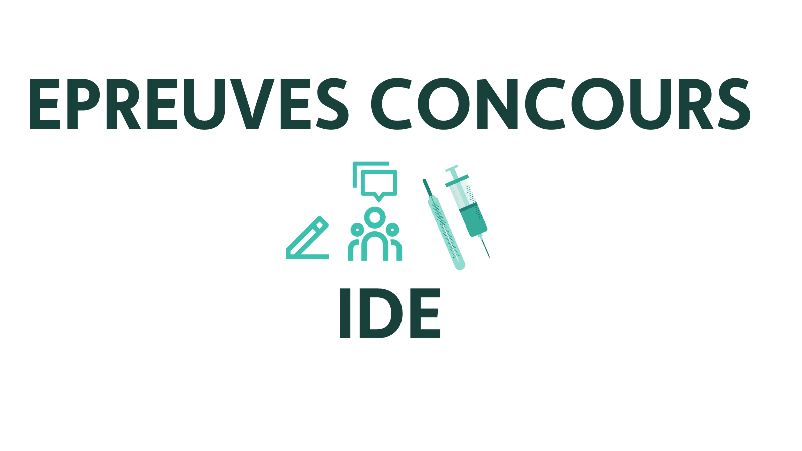 epreuves concours infirmier