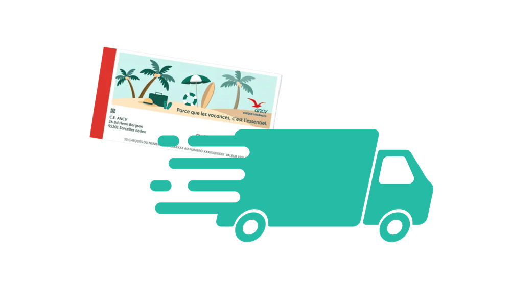 Frais de livraison cheques vacances